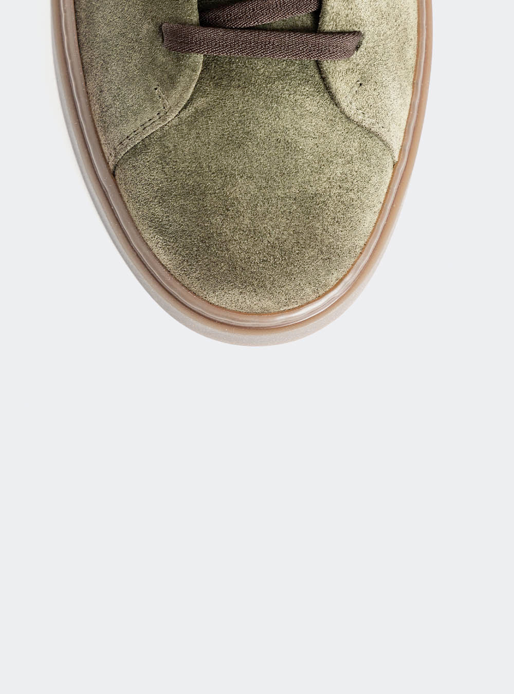 Fabiano Ricci U1250 Sigaro Sole Suede Sneaker - Birch