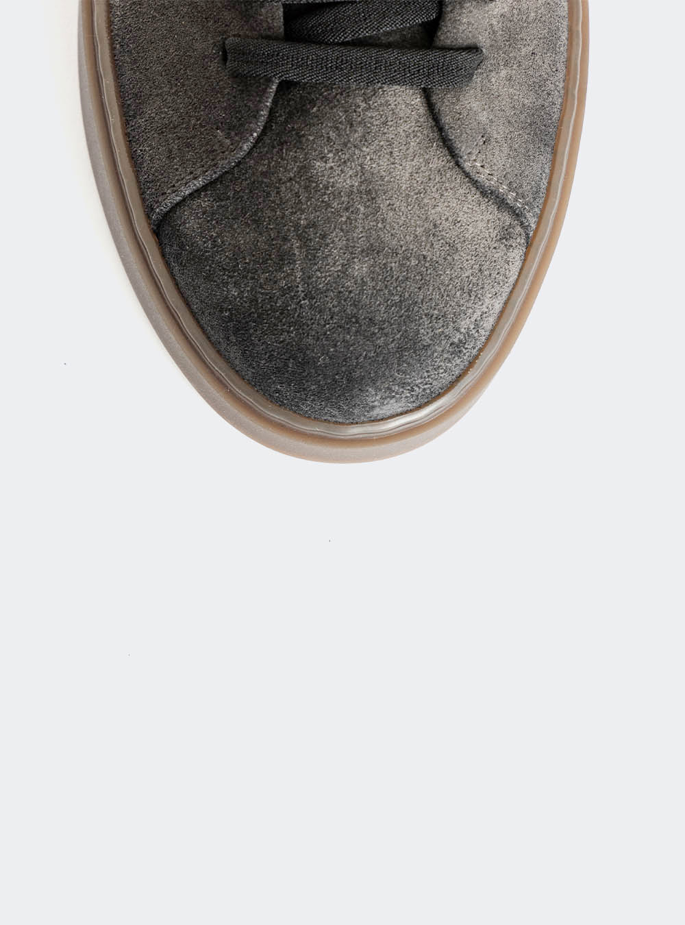 Fabiano Ricci U1250 Sigaro Sole Suede Sneaker - Flicker