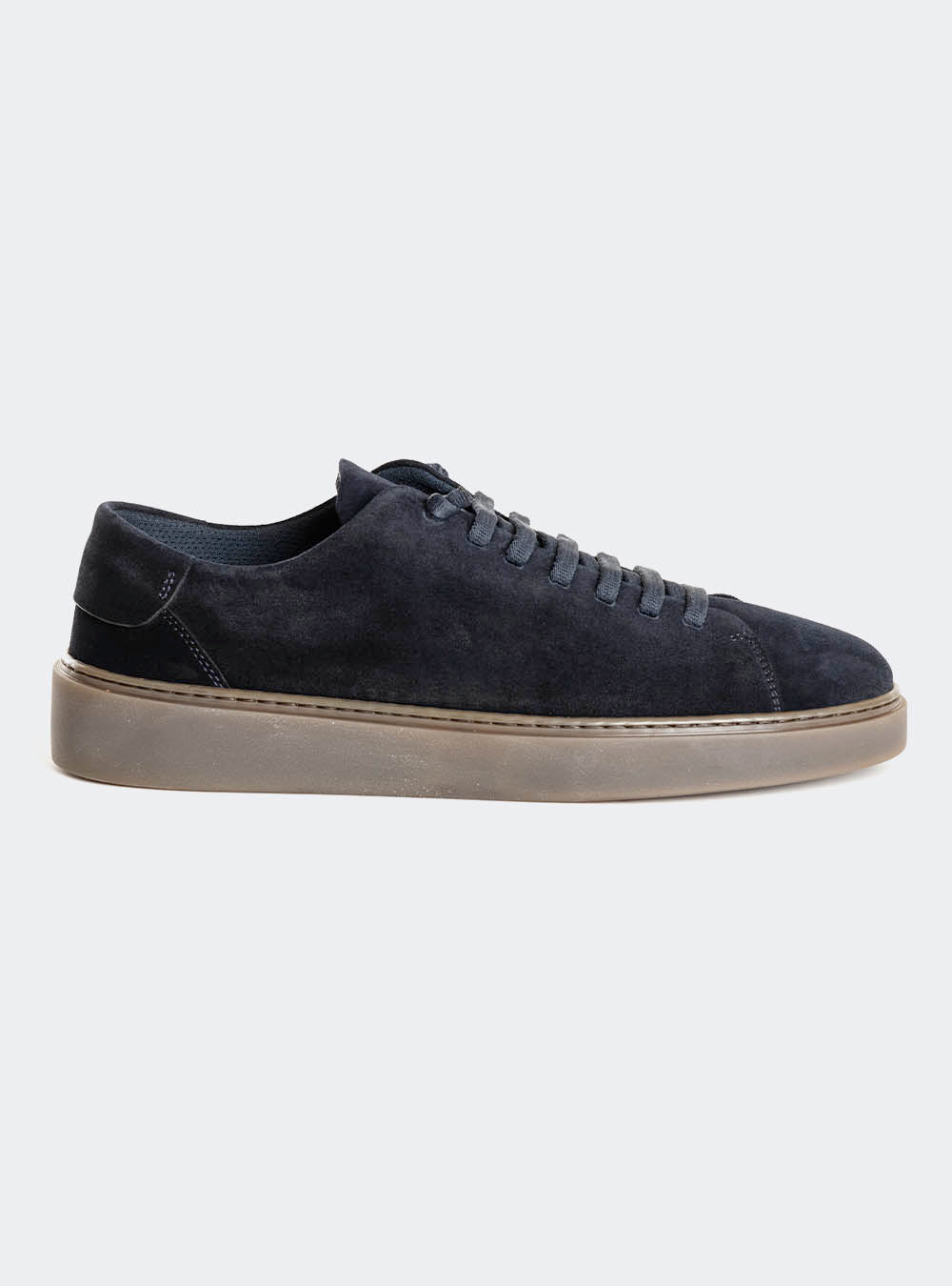Fabiano Ricci U1250 Sigaro Sole Suede Sneaker - Navy