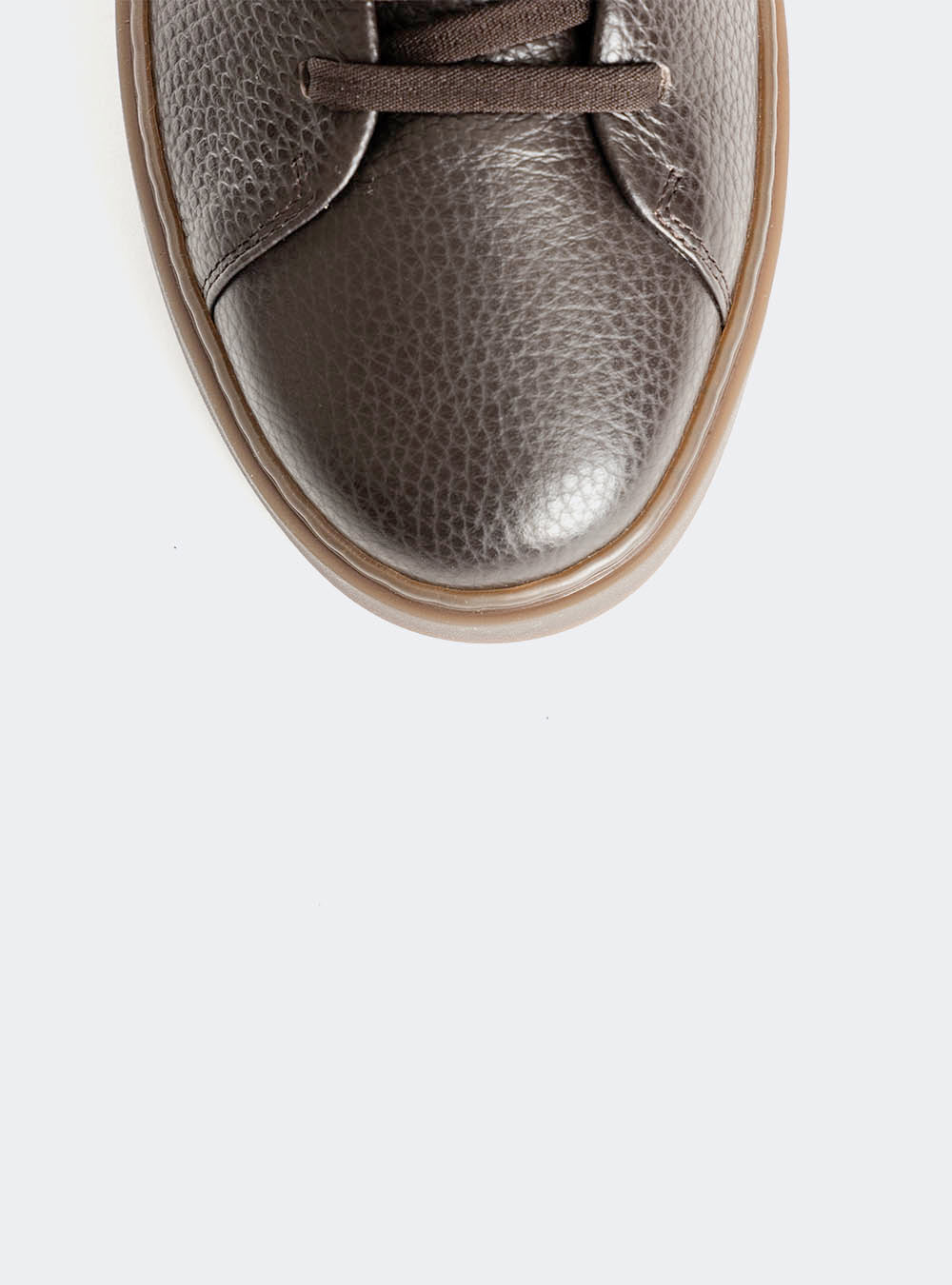 Fabiano Ricci U1253 Fur Lined High Top Sneaker- Dark Brown