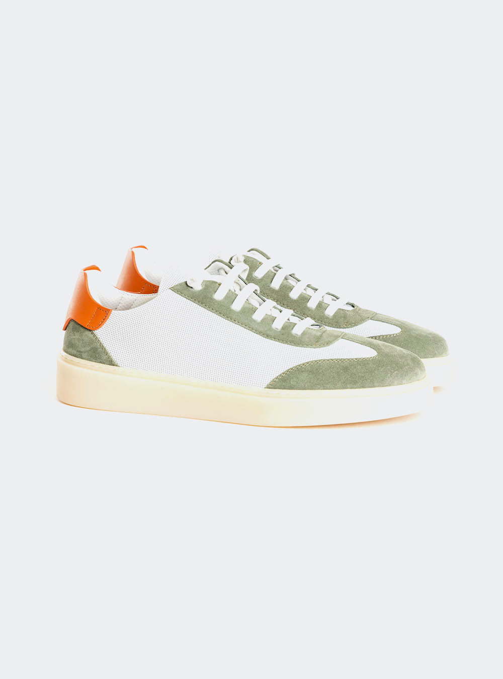 Fabiano Ricci U1630 Multipunch Sneaker - Green/White