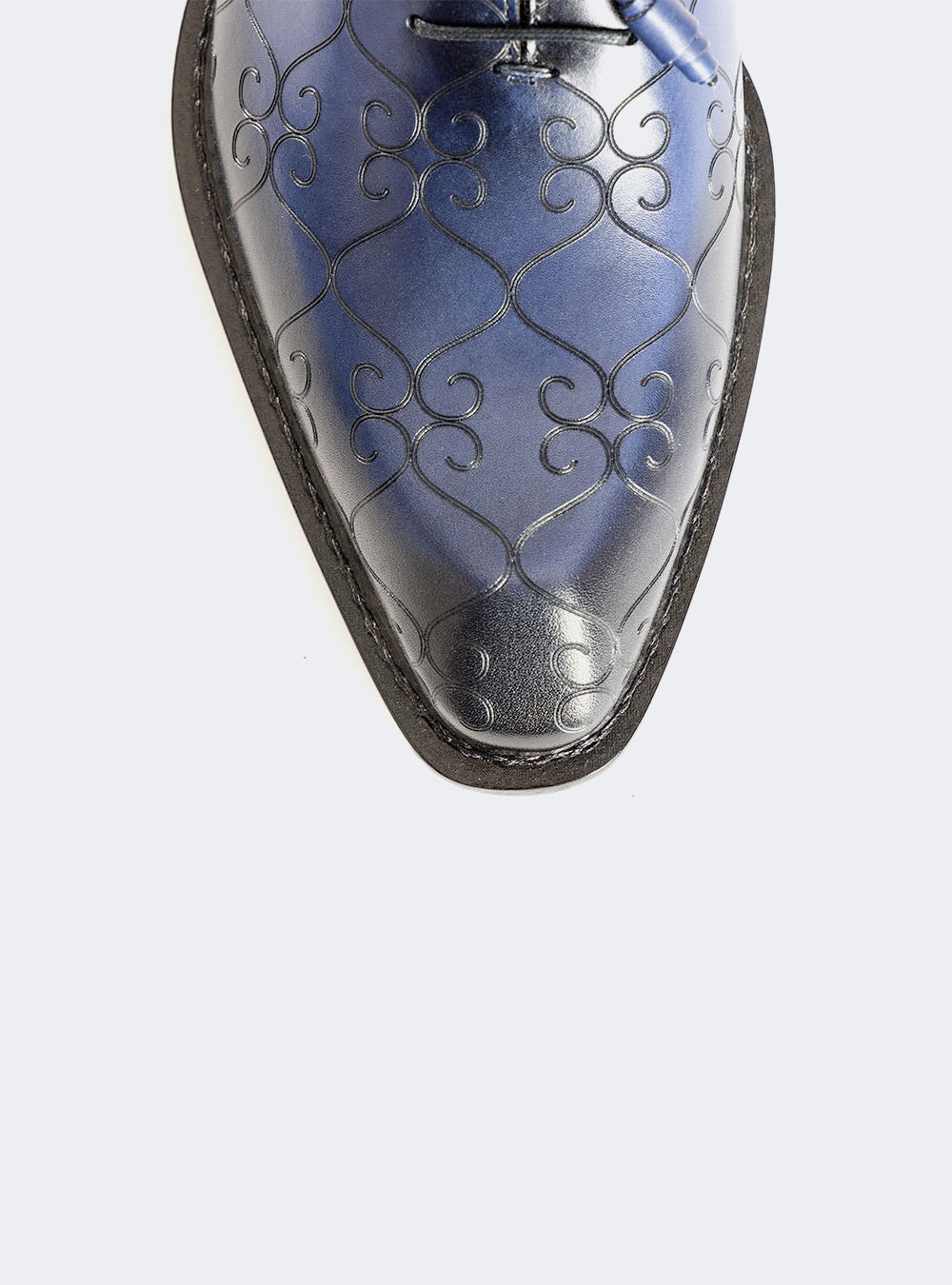 Mezlan Tribeca Laser Print Oxford - Navy