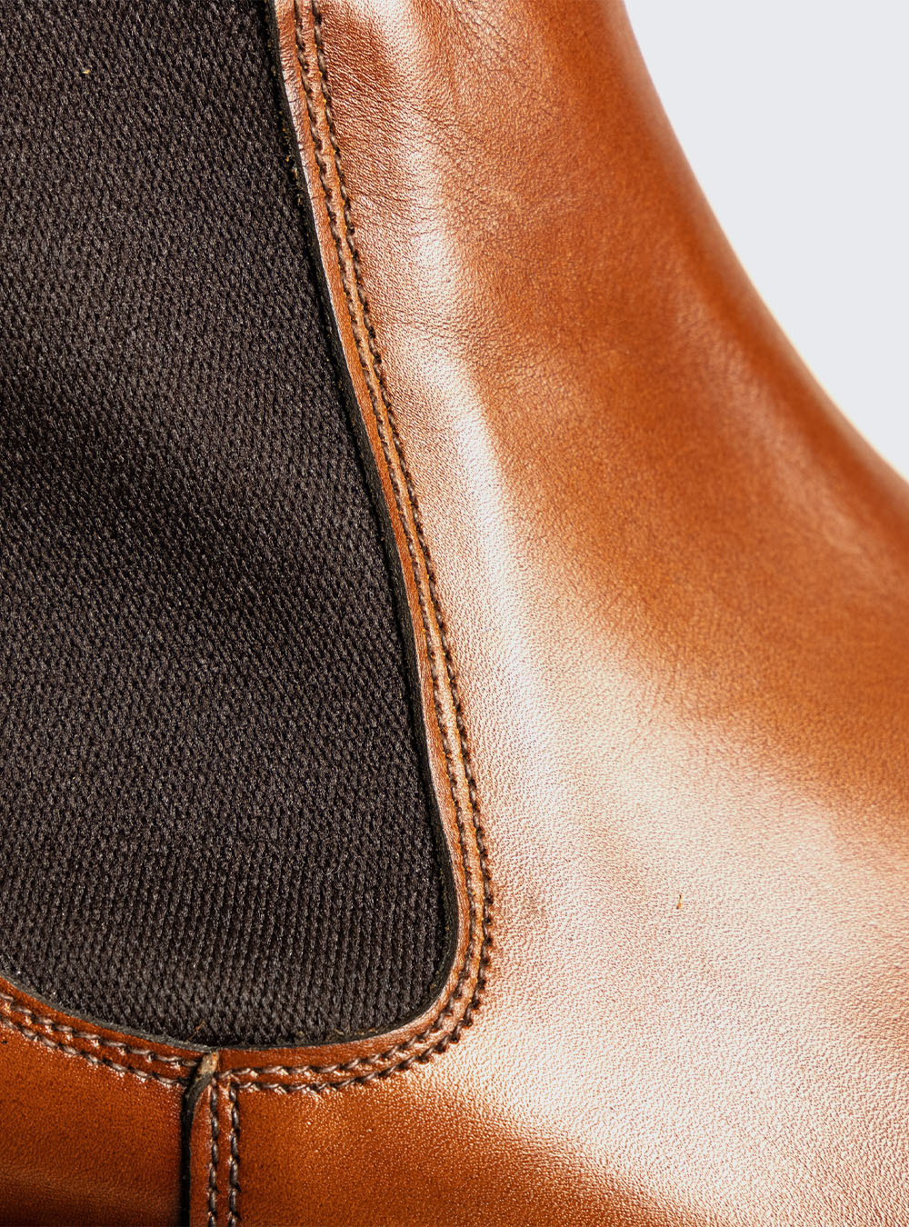 Sanders 1993 Dress Chelsea Boot - Tan Calf