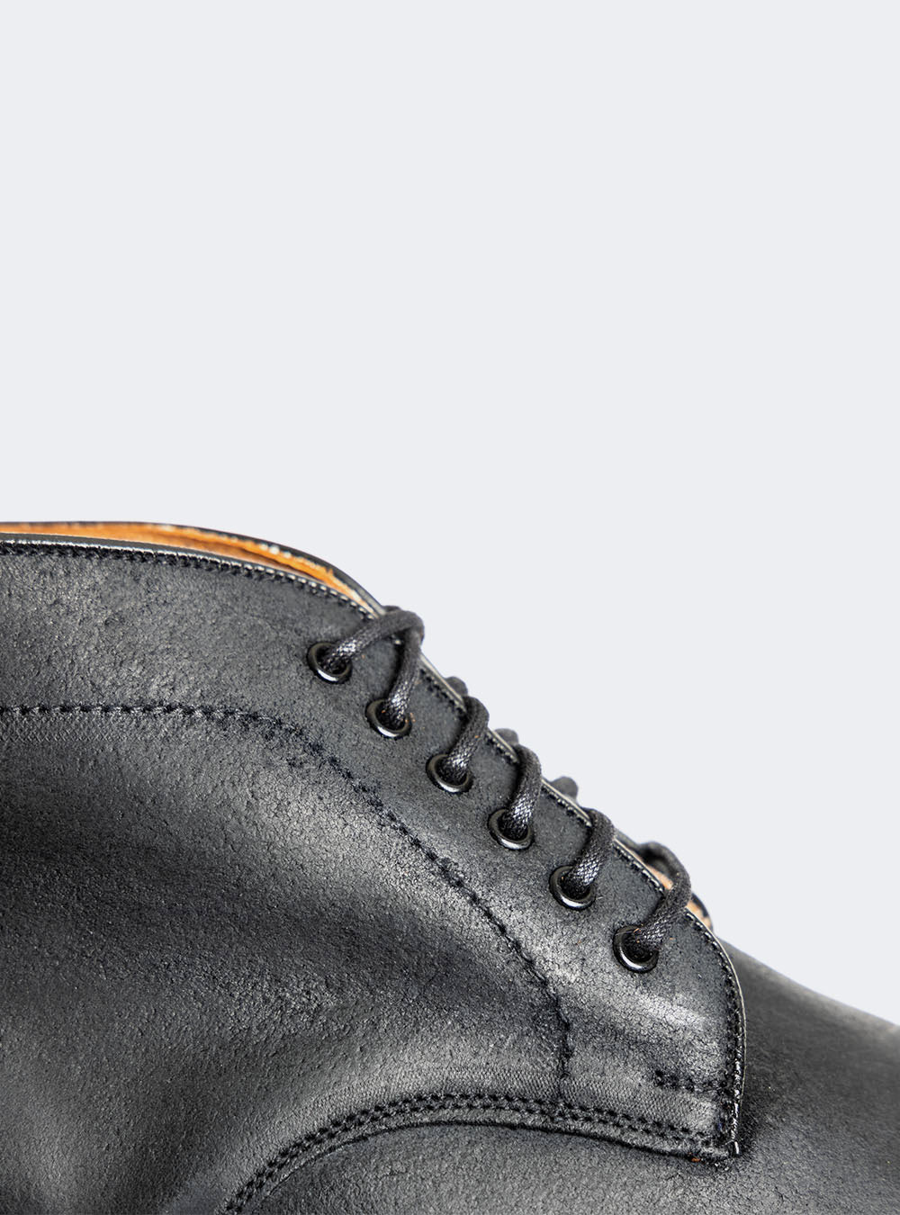 Sanders 2719 Chukka Boot - Black Waxy Suede